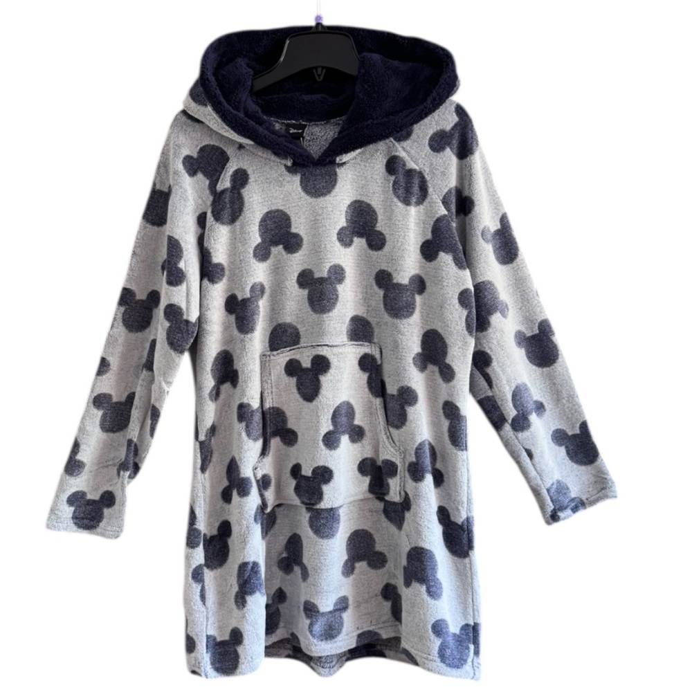 Disney Mickey Mouse Cozy Fleece Pullover Sherpa lined Hood